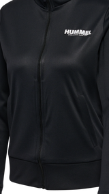 Hummel hmlLEGACY evy poly zip jacket in black - Image 5