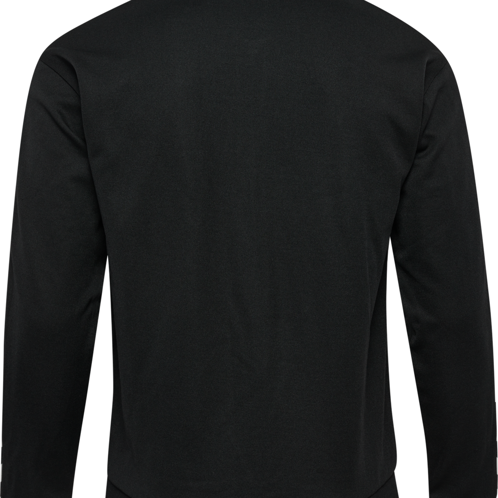 Hummel hmlARCHIVE regular poly zip jacket in black - Image 6