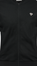 Hummel hmlARCHIVE regular poly zip jacket in black - Image 7