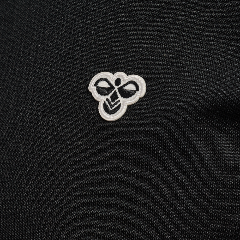 Hummel hmlARCHIVE regular poly zip jacket in black - Image 8