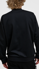Hummel hmlARCHIVE regular poly zip jacket in black - Image 2