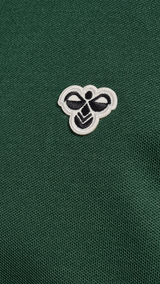 Hummel hmlARCHIVE regular poly zip jacket in dark green - Image 8