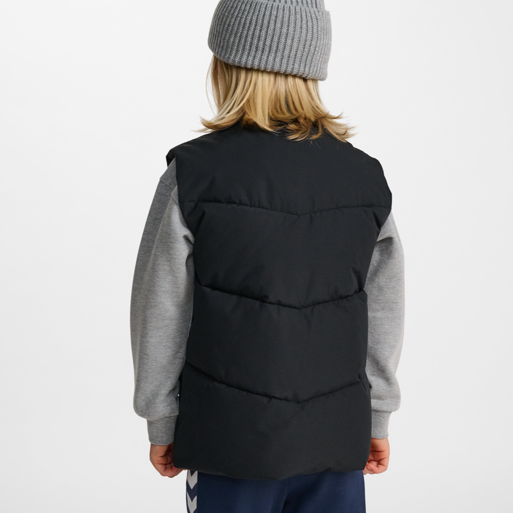 Hummel hmlJR puffer vest in black - Image 2