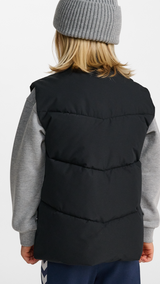 Hummel hmlJR puffer vest in black - Image 2