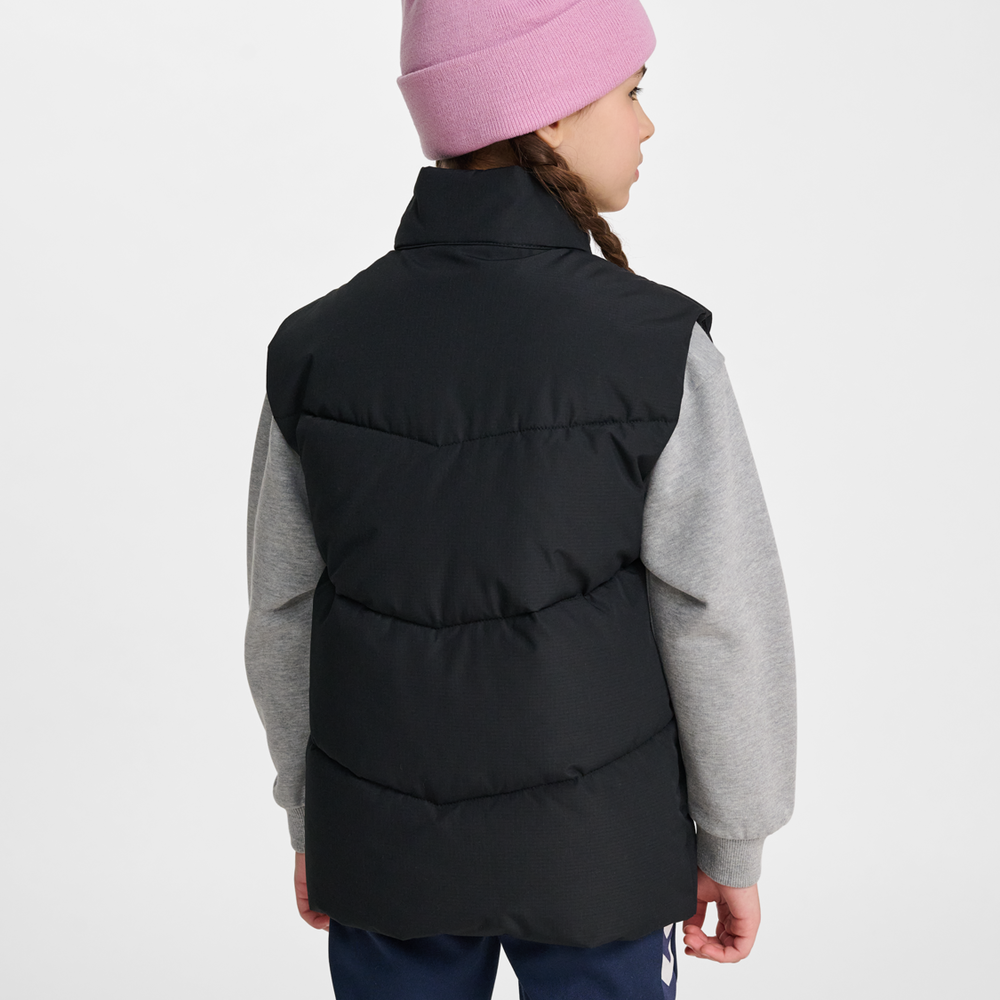 Hummel hmlJR puffer vest in black - Image 3