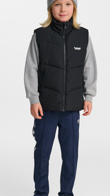 Hummel hmlJR puffer vest in black - Image 4