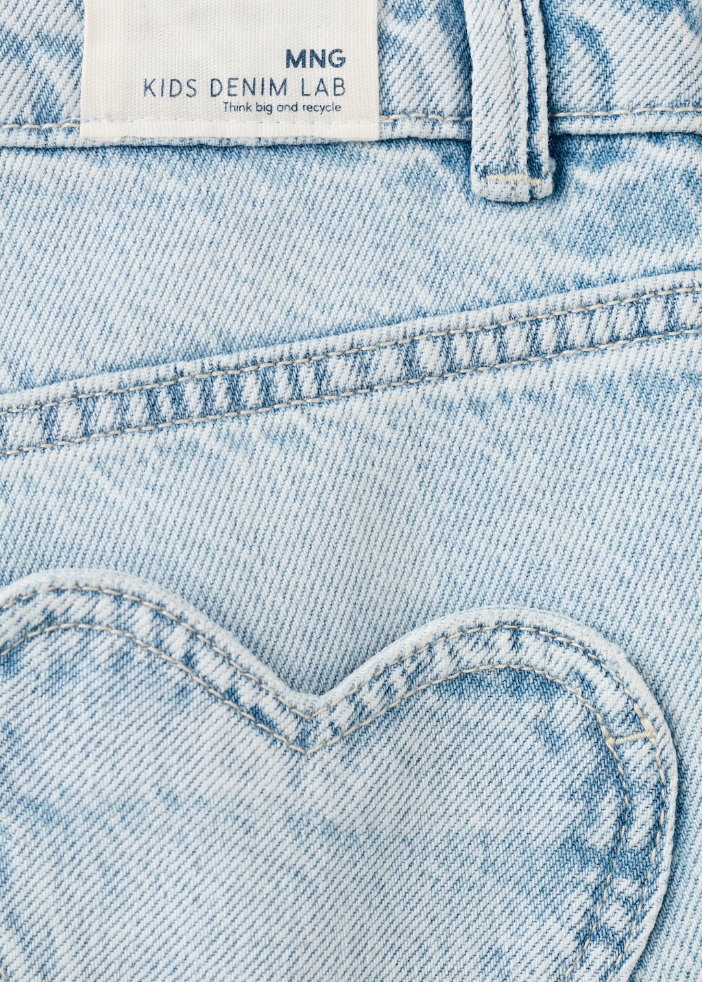 Mango jeans widec in light denim - Image 3