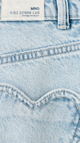 Mango jeans widec in light denim - Image 3