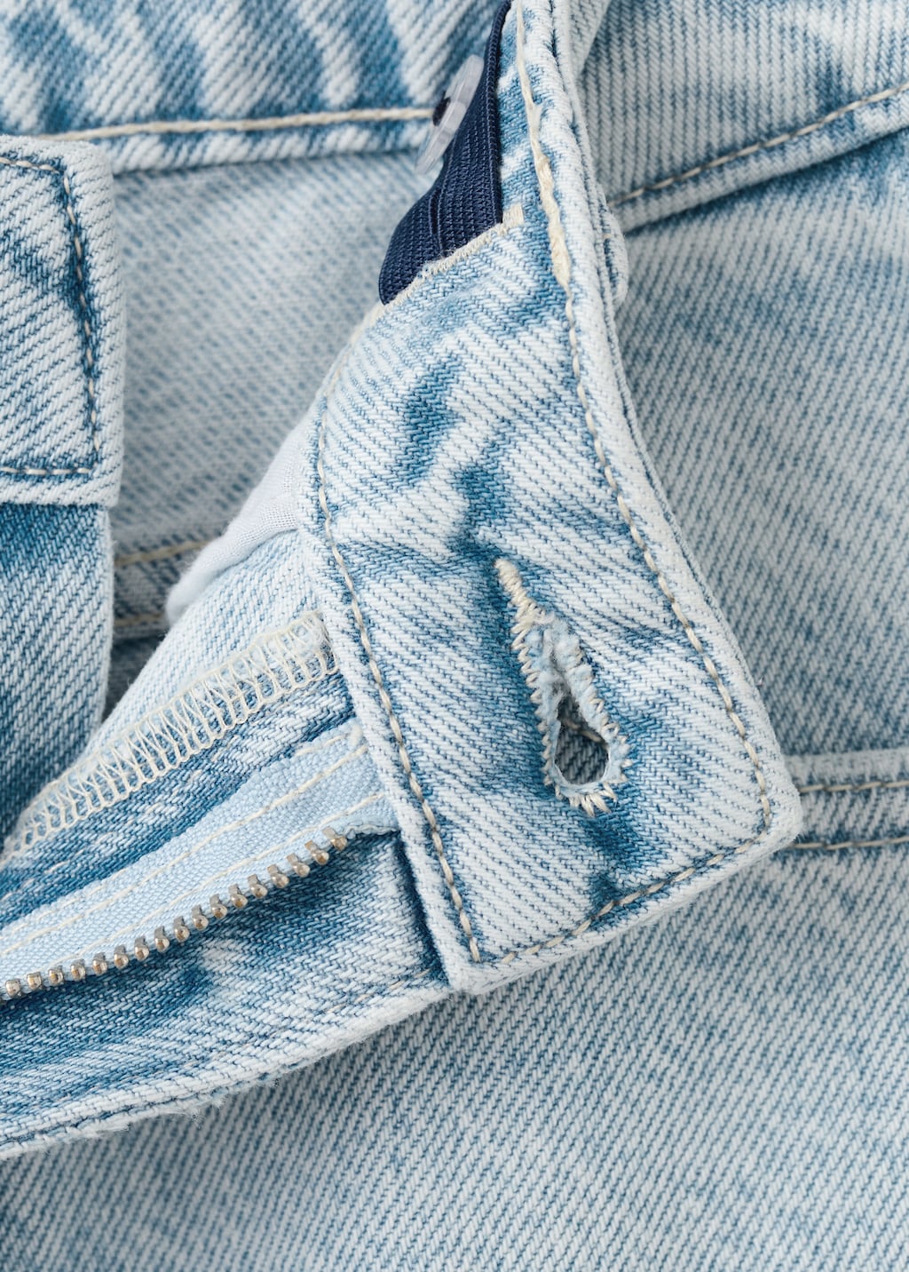 Mango jeans widec in light denim - Image 4