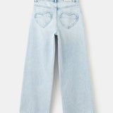 Mango jeans widec in light denim - Image 5
