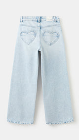 Mango jeans widec in light denim - Image 5