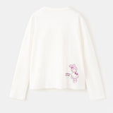 Mango t-shirt hkselfie in off white - Image 7