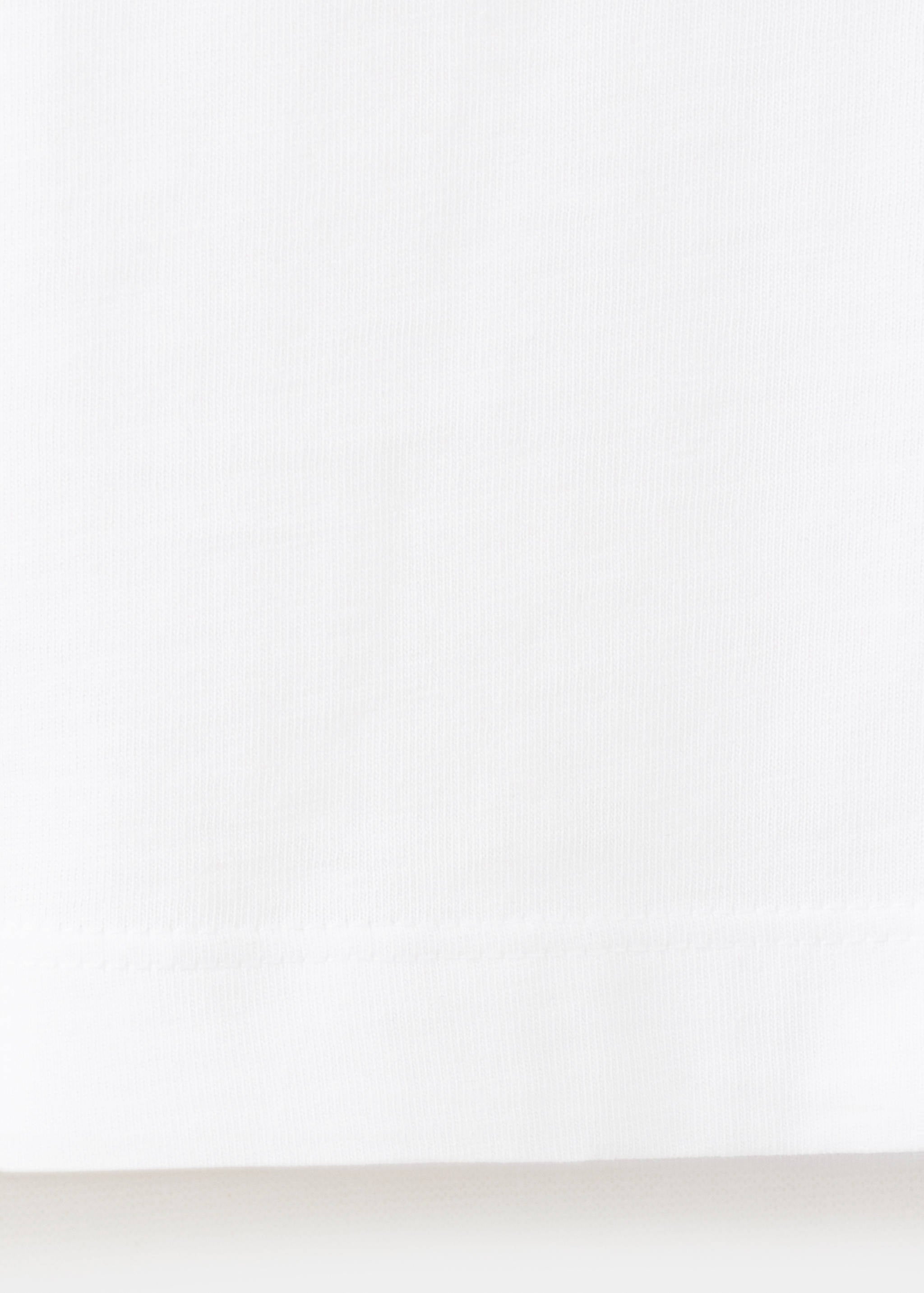 Mango t-shirt mangolog in white - 030