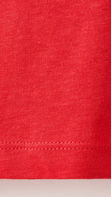 Mango t-shirt mangolog in red - 030