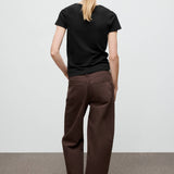 Mango t-shirt mangolog in black - 003