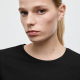 Mango t-shirt mangolog in black - 004