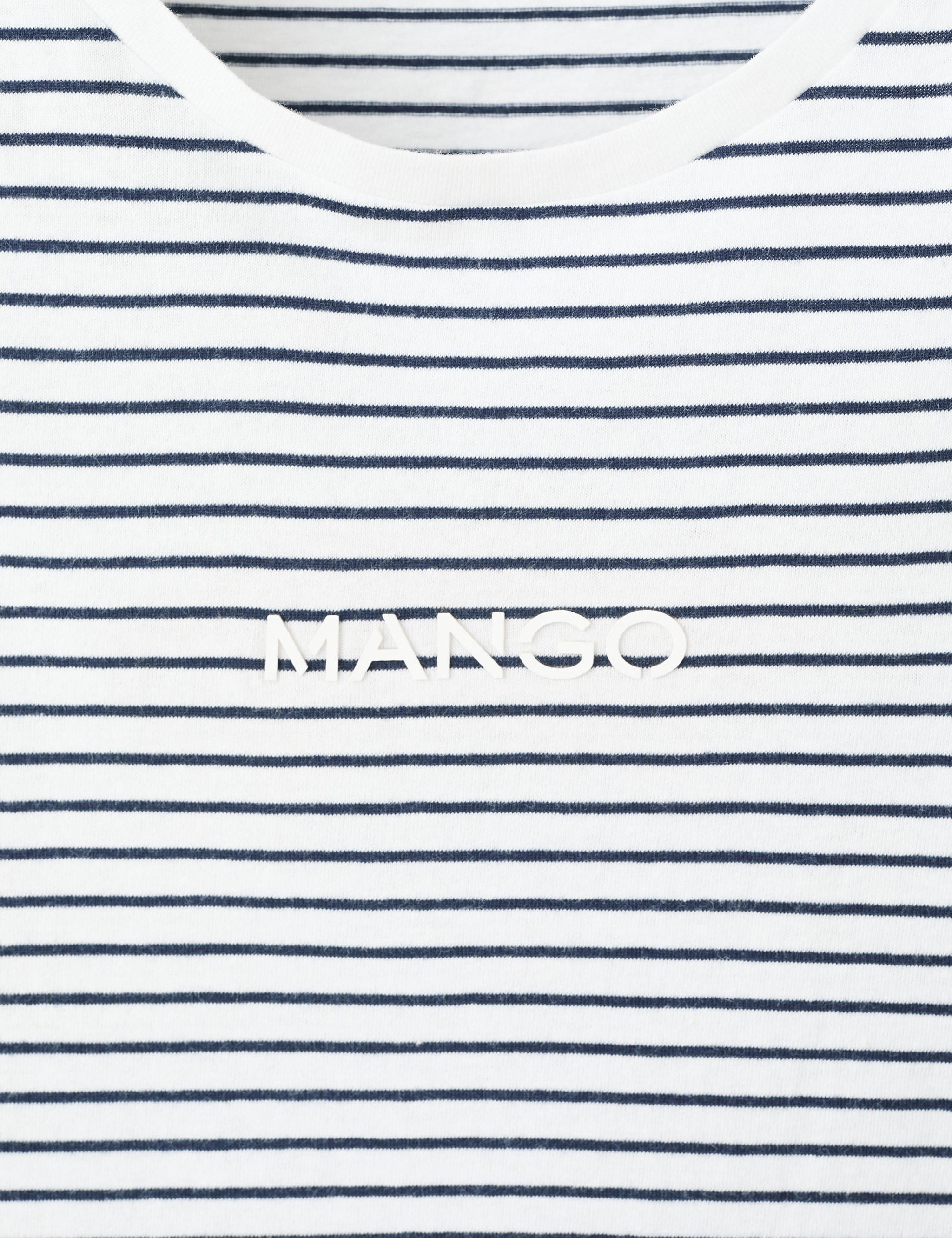 Mango t-shirt mangora in navy