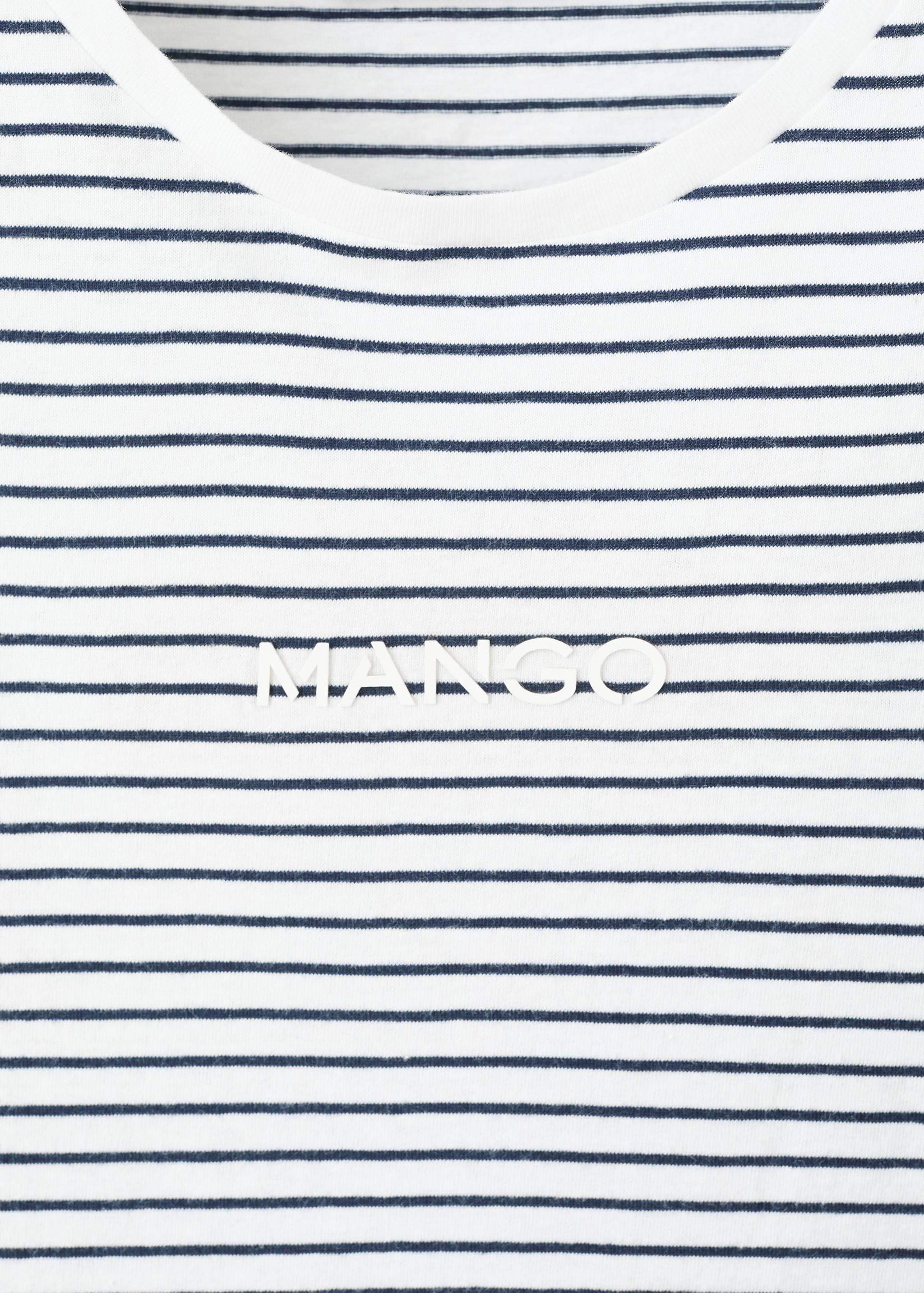 Mango t-shirt mangora in navy