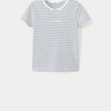 Mango t-shirt mangora in navy