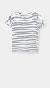 Mango t-shirt mangora in navy