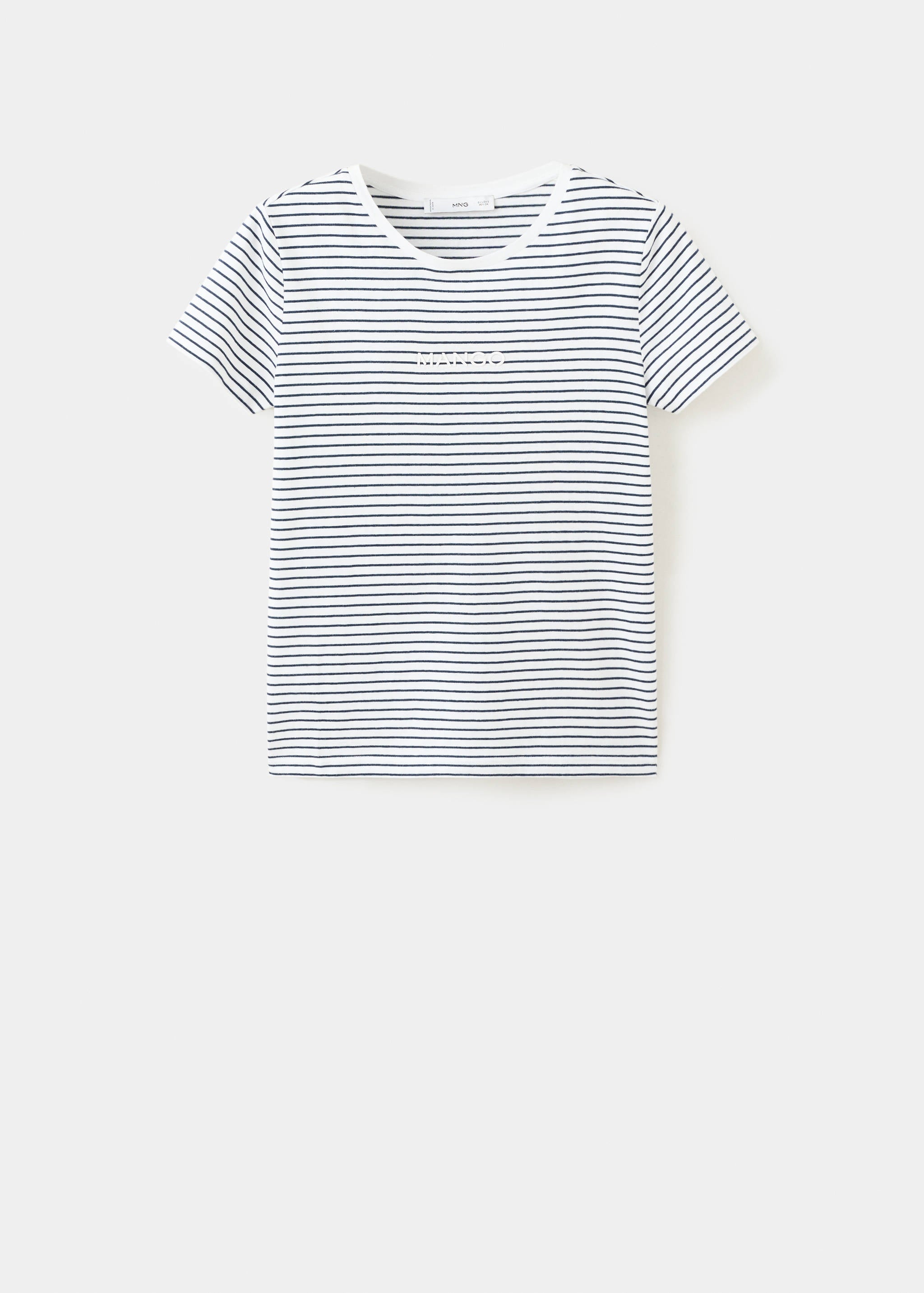 Mango t-shirt mangora in navy