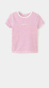Mango t-shirt mangora in red