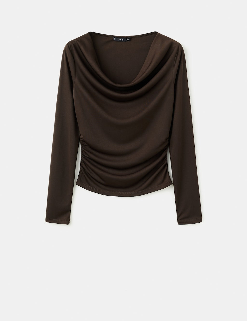 Mango t-shirt odette in brown - Image 2