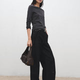 Mango t-shirt nisa in anthracite - 001