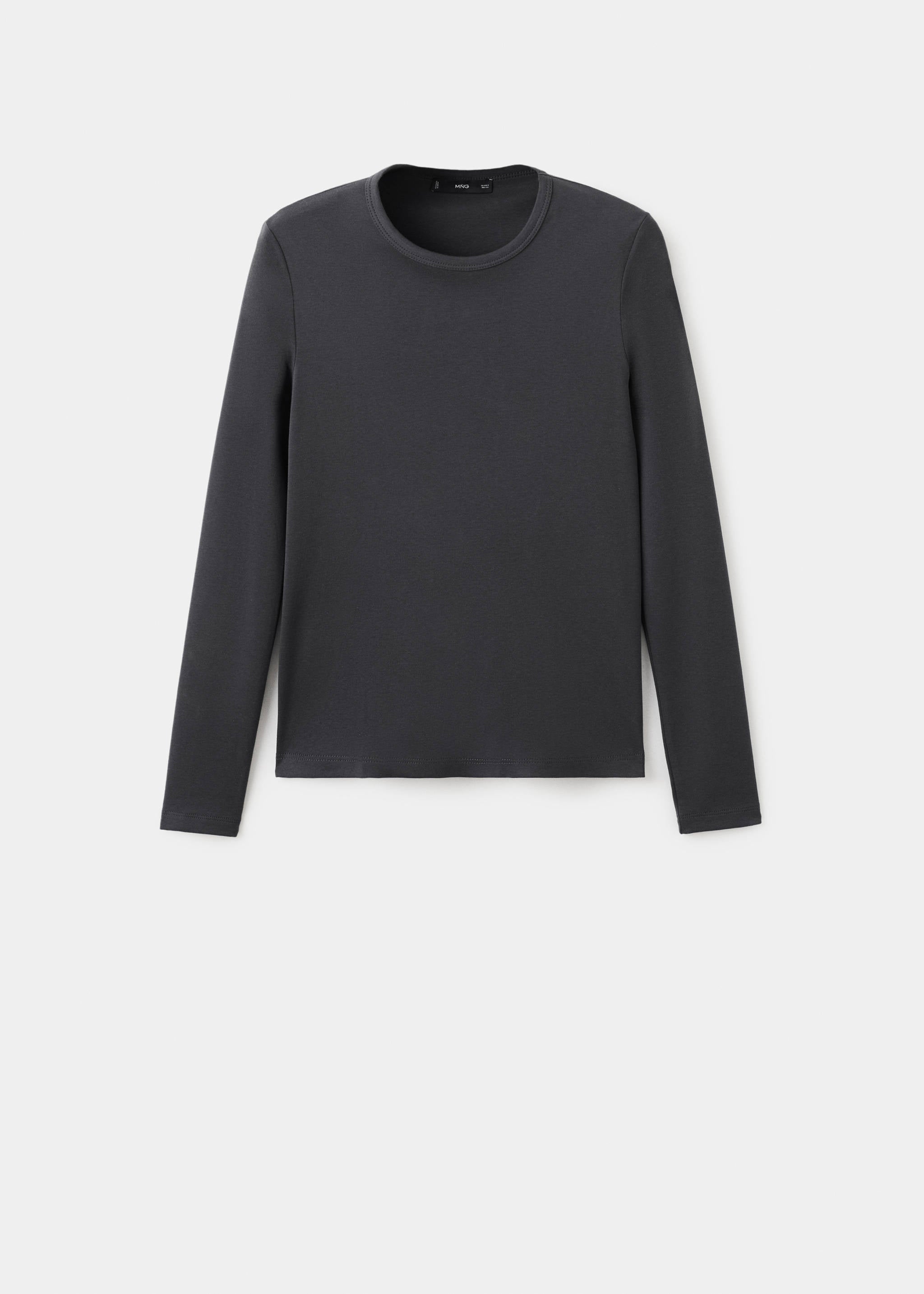 Mango t-shirt nisa in anthracite - 021