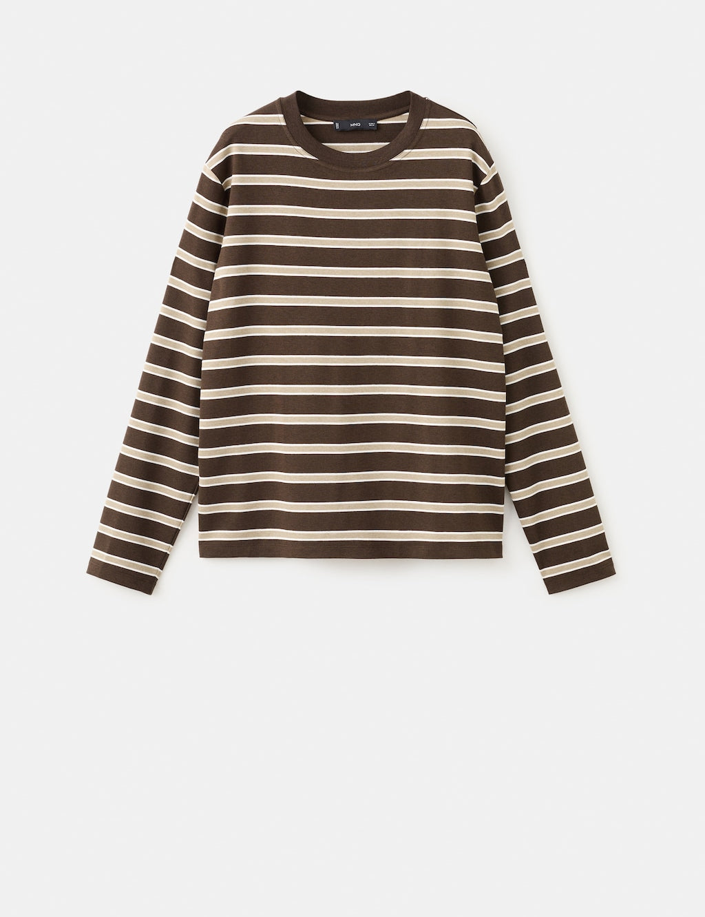 Mango t-shirt rili in brown - Image 2