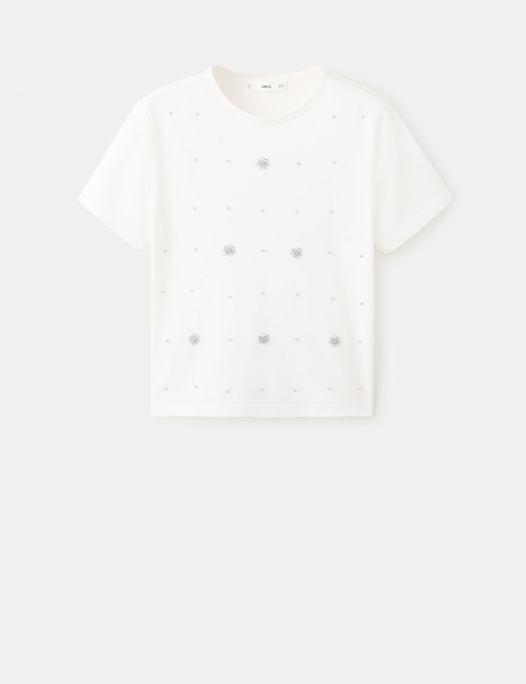 Mango t-shirt meghan in white - Image 2