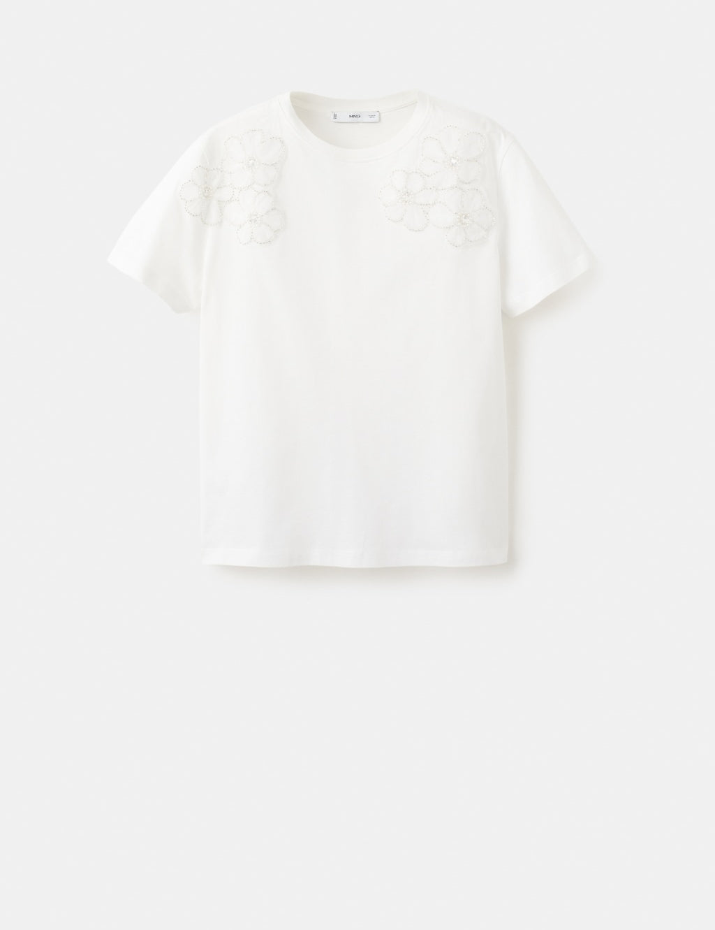 Mango t-shirt milly in off white - Image 2