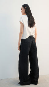 Mango t-shirt patrick in off white - Image 7