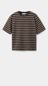 Mango t-shirt bella in brown - 021