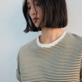 Mango t-shirt bella in pastel green - 008