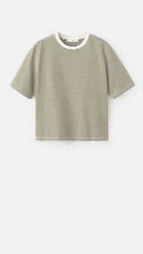 Mango t-shirt bella in pastel green - 021