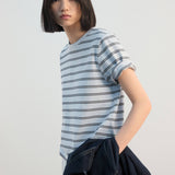 Mango t-shirt bella in celestial - 002