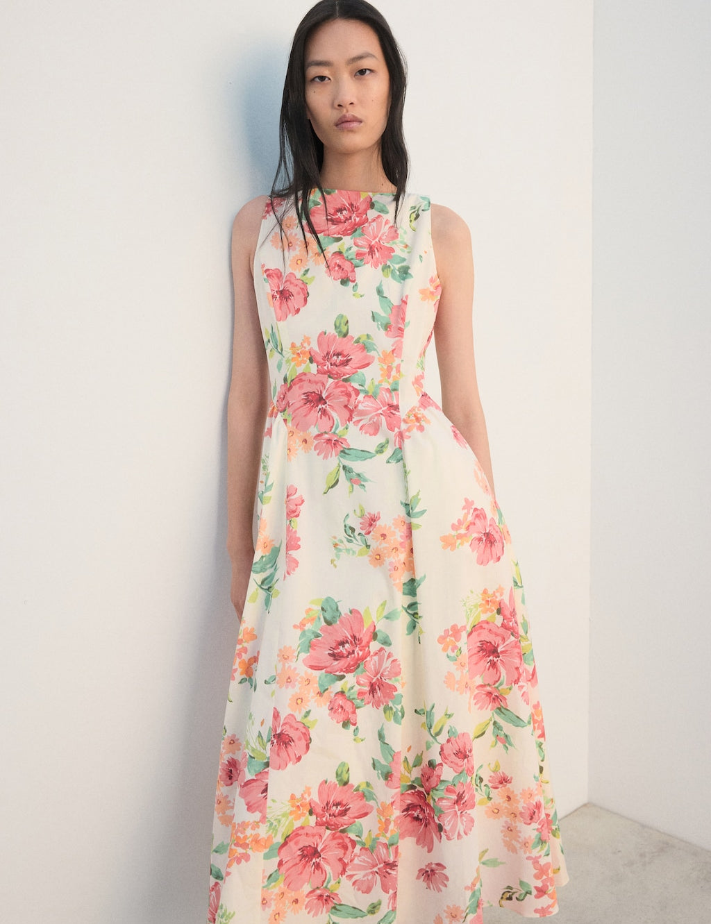 Mango dress nicole in off white - Image 1