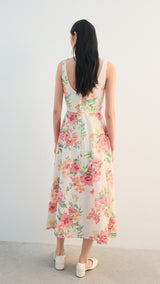 Mango dress nicole in off white - Image 6