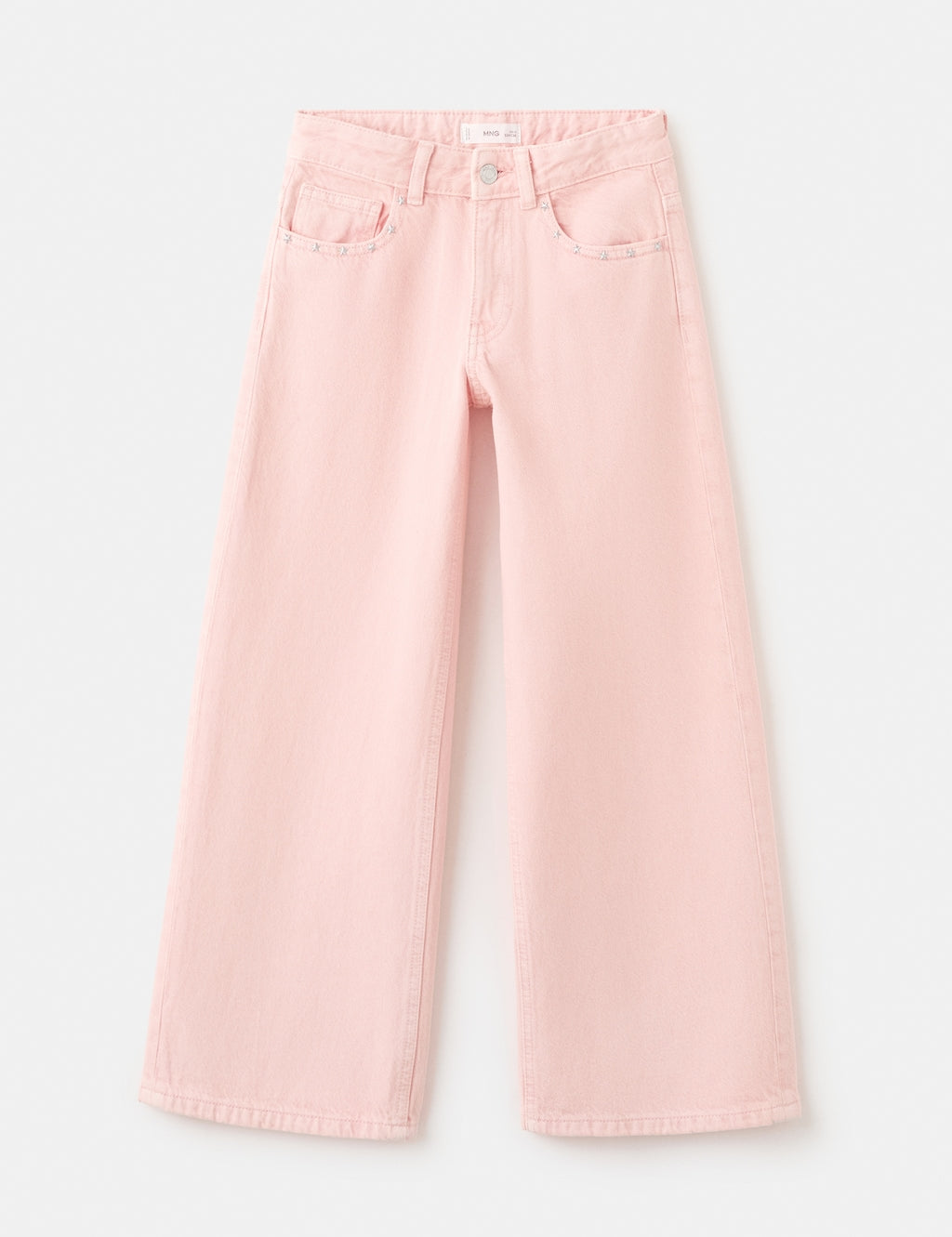 Mango jeans lowrisee in pink - Image 2