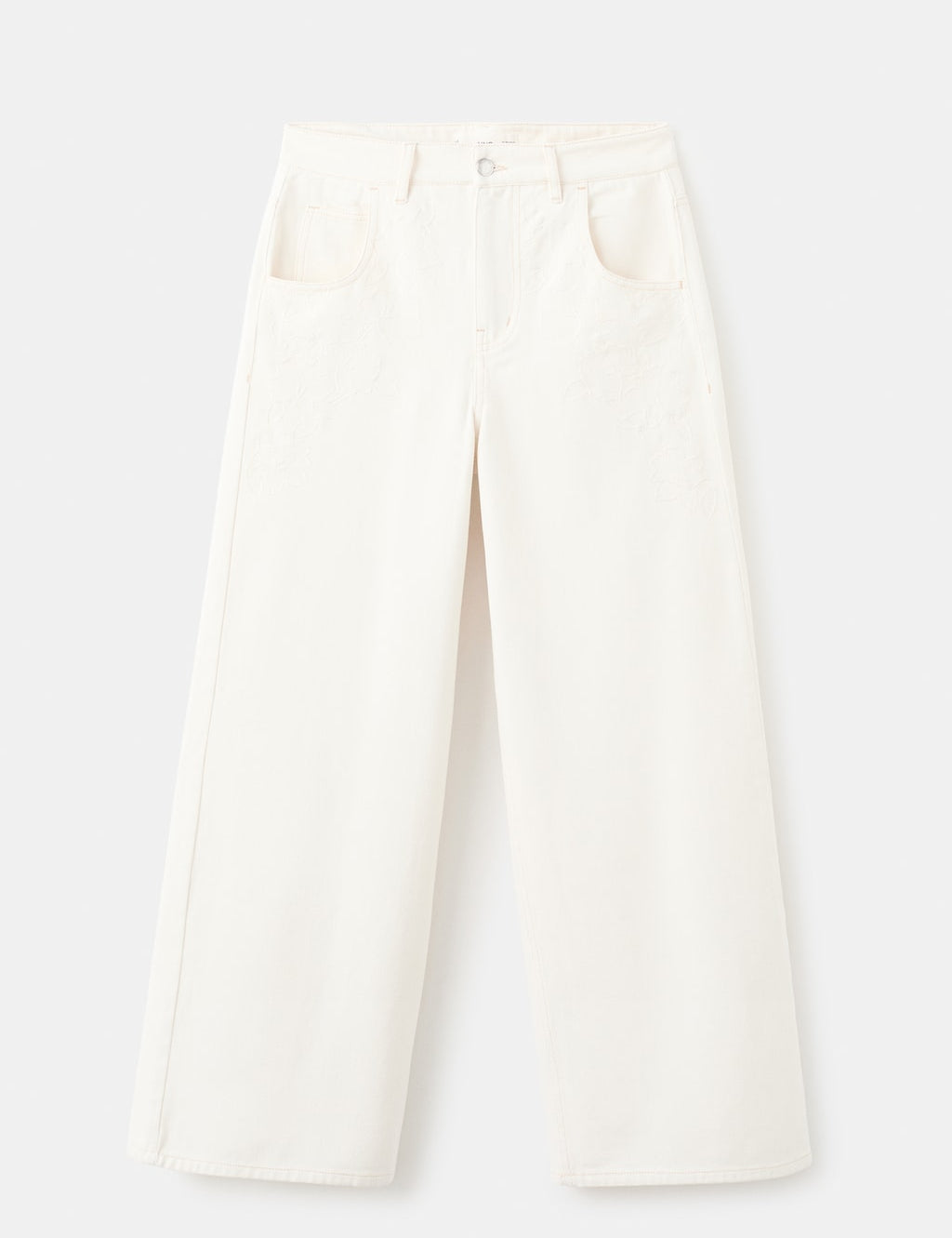 Mango jeans marine in off white - Image 2