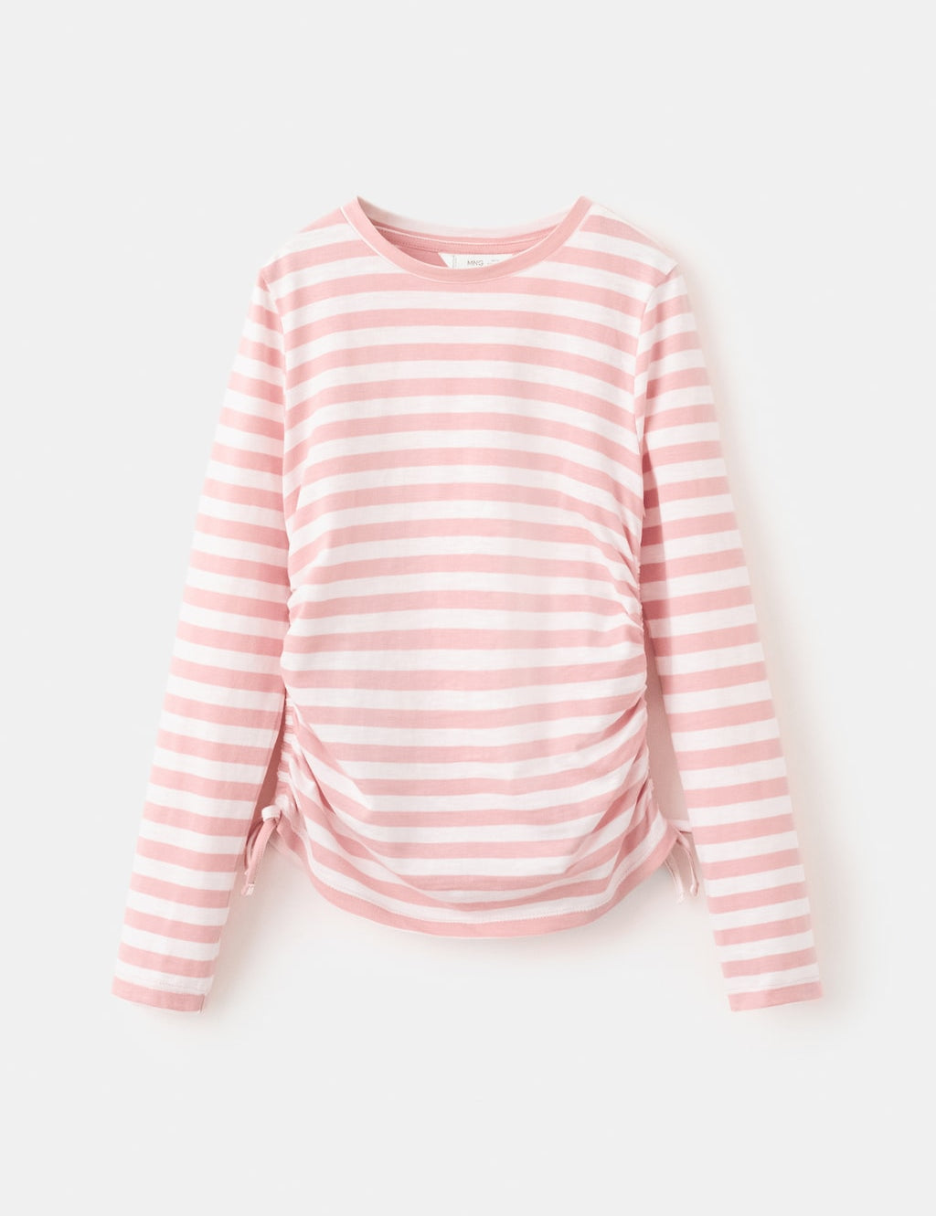 Mango t-shirt gat in pink - Image 2