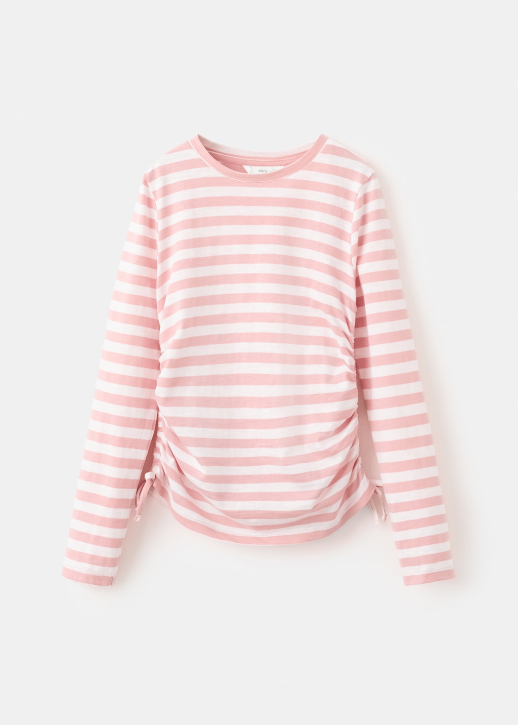 Mango t-shirt gat in pink - Image 2