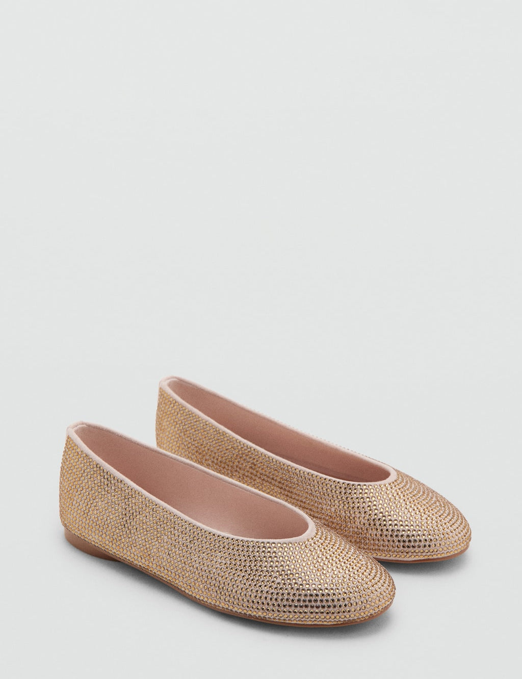 Mango shoes aila in gold - Image 1