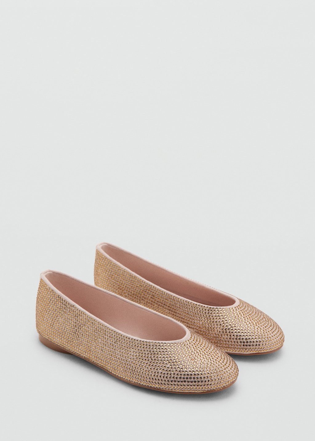 Mango shoes aila in gold - Image 1