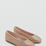 Mango shoes aila in gold - Image 1