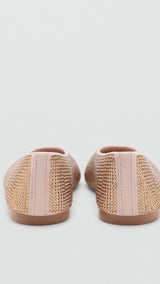 Mango shoes aila in gold - Image 3