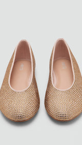 Mango shoes aila in gold - Image 4
