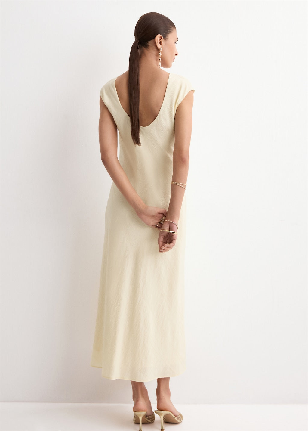 Mango dress crink in raw - Image 6