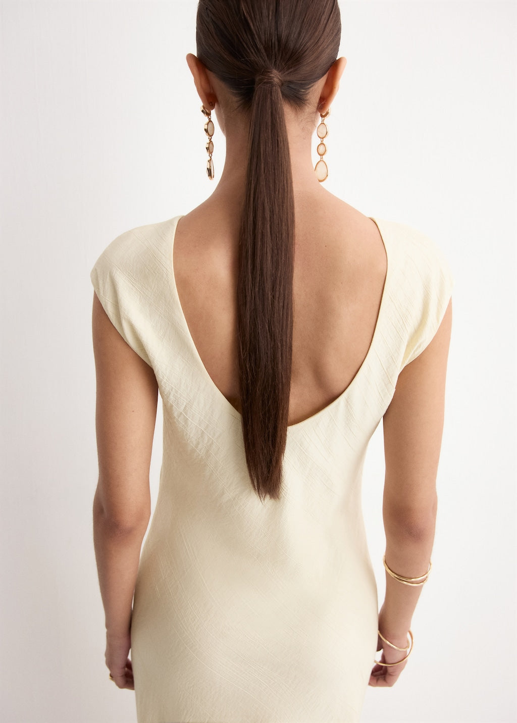 Mango dress crink in raw - Image 8